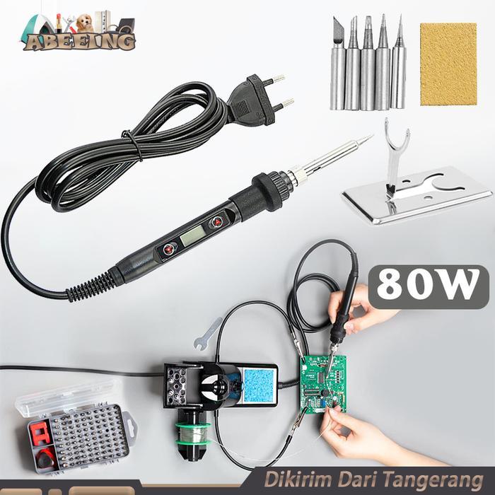 Solder 80watt Digital Adjustable Temperature Solder Digital 80w