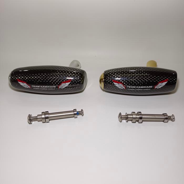 Lumire// Tbar Carbon Knob Team Kamikaze - Knob Reel Pancing - Alat Pancing
