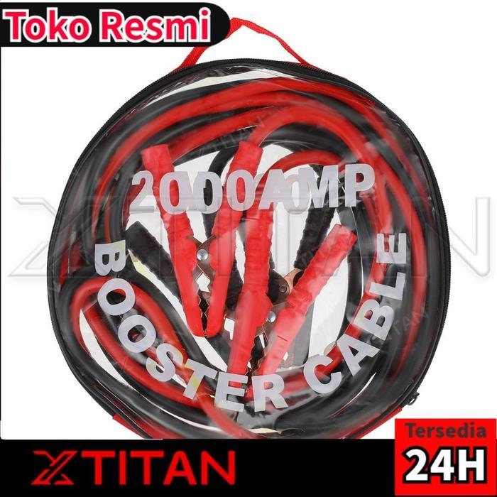 READY STOK XTITAN 4M 2000A Kabel Jumper Aki Mobil Kabel Starter Jumper Kabel Aki Mobil Motor