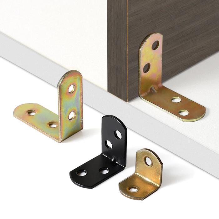 Siku L Besi Stainless Siku Rak Plat Bracket Siku Ambalan Penyangga Rak Dinding untuk Rak Dinding dan