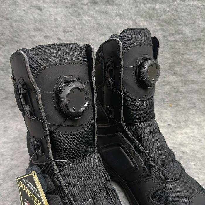 Sepatu PDL SALOMON SWIVEL ROPE 8 BOOTS Black Tactical / Sepatu PDL Salomon Hitam Tali Putar
