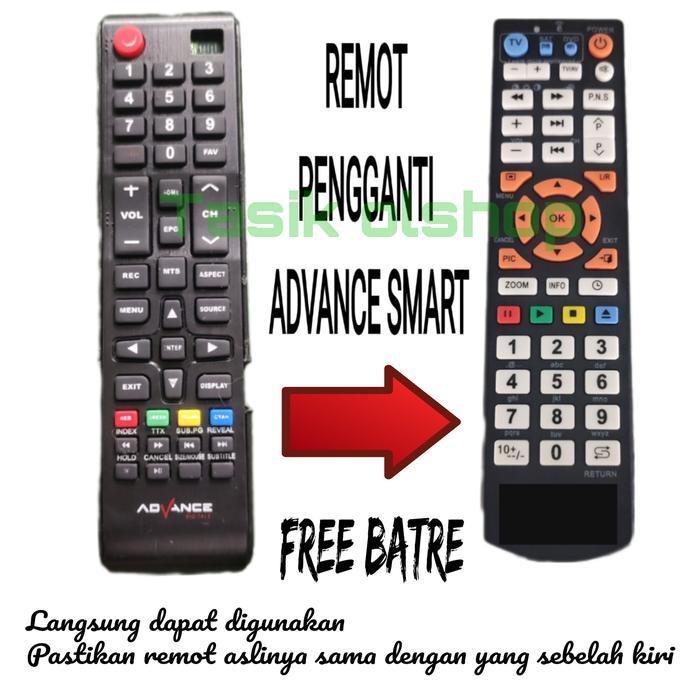 Remote L336 Pengganti Remot TV ADVANCE SMART 24 inch 2430A