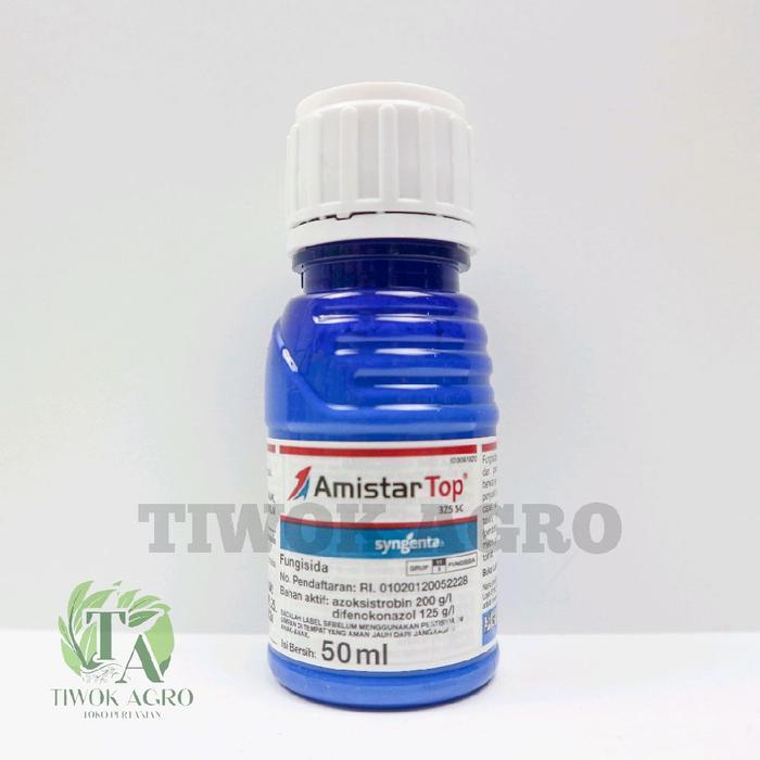 ` AmistarTop 325 SC 50ml Fungisida & ZPT Syngenta Obat Jamur Padi Cabai Bawang