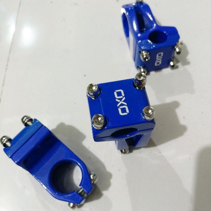 Oxo Stem BMX Oxo Biru dengan Desain Keras dan Kualitas Tinggi untuk Sepeda BMX Anda ORIGINAL