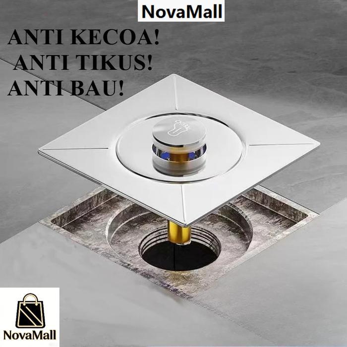 [LIVE] FLOOR DRAIN INJAK 4 INCH / SARINGAN GOT INJAK 4" / DRAINASE LANTAI INJAK KAMAR MANDI /