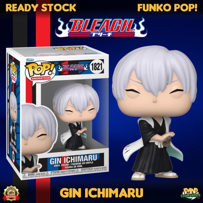 HOT SALE FUNKO POP ANIMATION - BLEACH S6 - GIN ICHIMARU #1821 TERMURAH