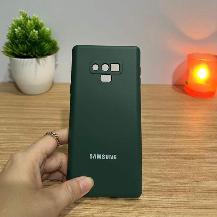 Silicone Cover Samsung Galaxy Note 9 Note9 Original Silikon Soft Case
