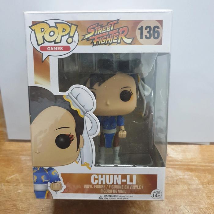 HOT SALE FUNKO POP STREET FIGHTER CHUN LI 136 TERMURAH