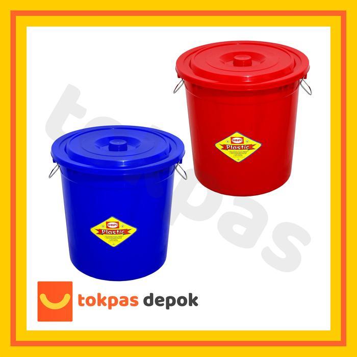 Ember Air Plastik Tutup 50 L Shinpo 150 T - Kirim Ke Seluruh Indonesia Tong ember 80 liter jumbo