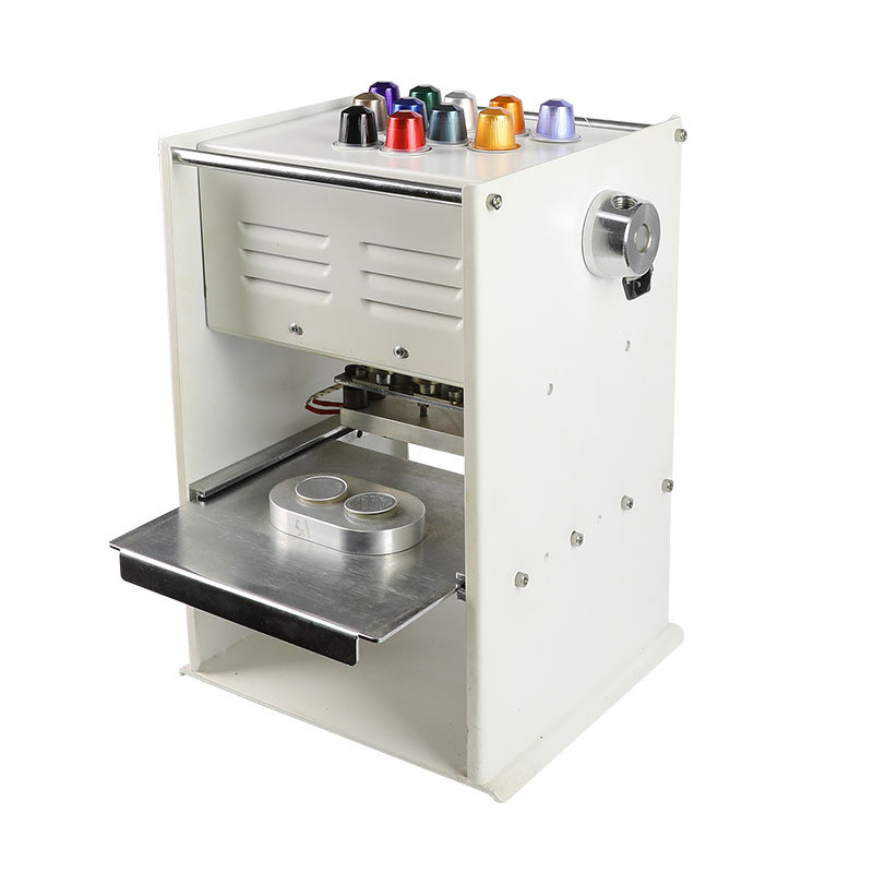 Coffee Capsule Sealing Machine Aluminum Foil Manual Heat Sealing Machine for Coffee Capsule Cup