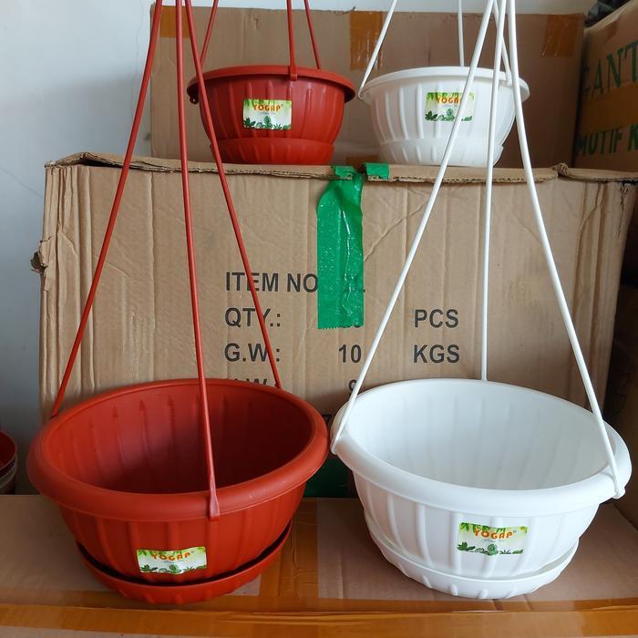 Pot Yogap Gantung 15 Pot Gantung Pot Plastik