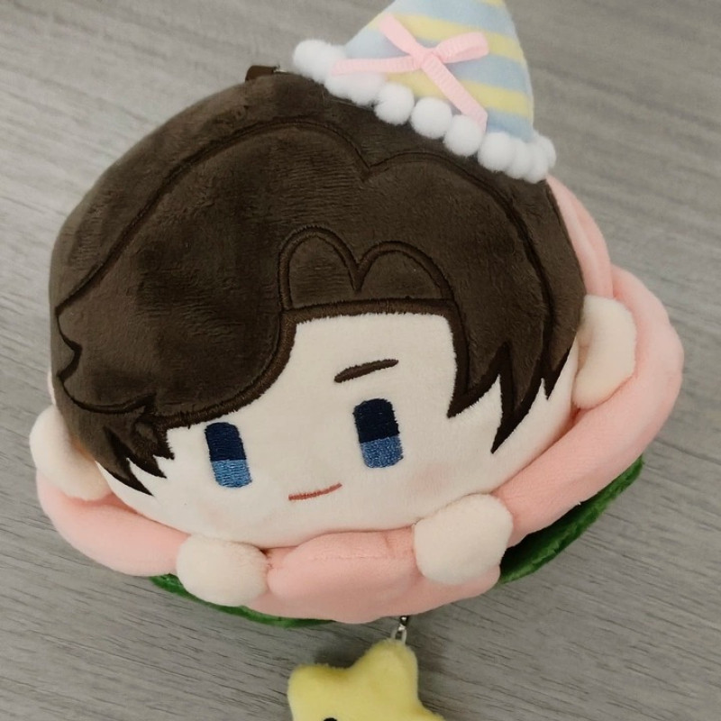 Anime Game Tears of Themis Artem Wing Birthday Kawaii Face Cosplay Soft Cotton Dango Doll Keychain