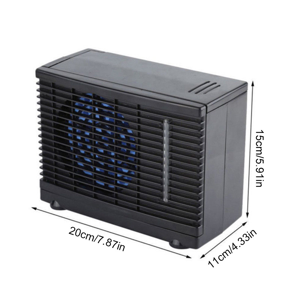 12V Electronic Car Cooler Adjustable Portable Cooling Fan Two Gear Auto Air Cooler Electronic Car