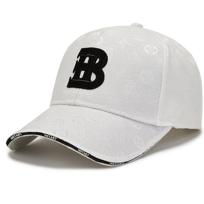Topi Baseball Nstart Unisex Kasual Outdoor Tali Adjustable Bahan Katun 6 Warna