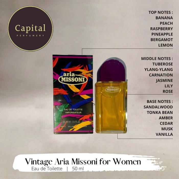 VINTAGE Missoni ARIA MISSONI For Women EDT 50 ml