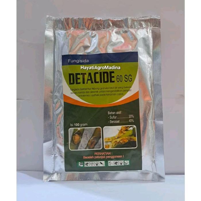 ` FUNGISIDA DETACIDE 60 SG - 100 GRAM