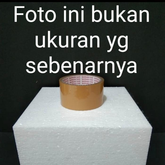 Terbaru! 35X35X20Cm Dummy Cake Styrofoam Gabus Kue Kotak