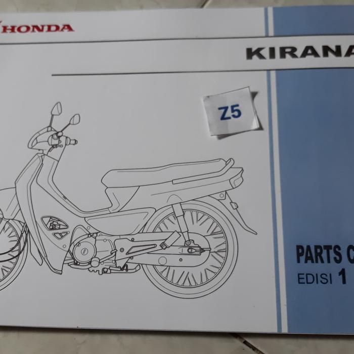 Buku Part Catalog Honda Kirana
