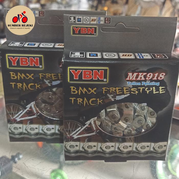 rantai ybn half link single speed rantai sepeda bmx