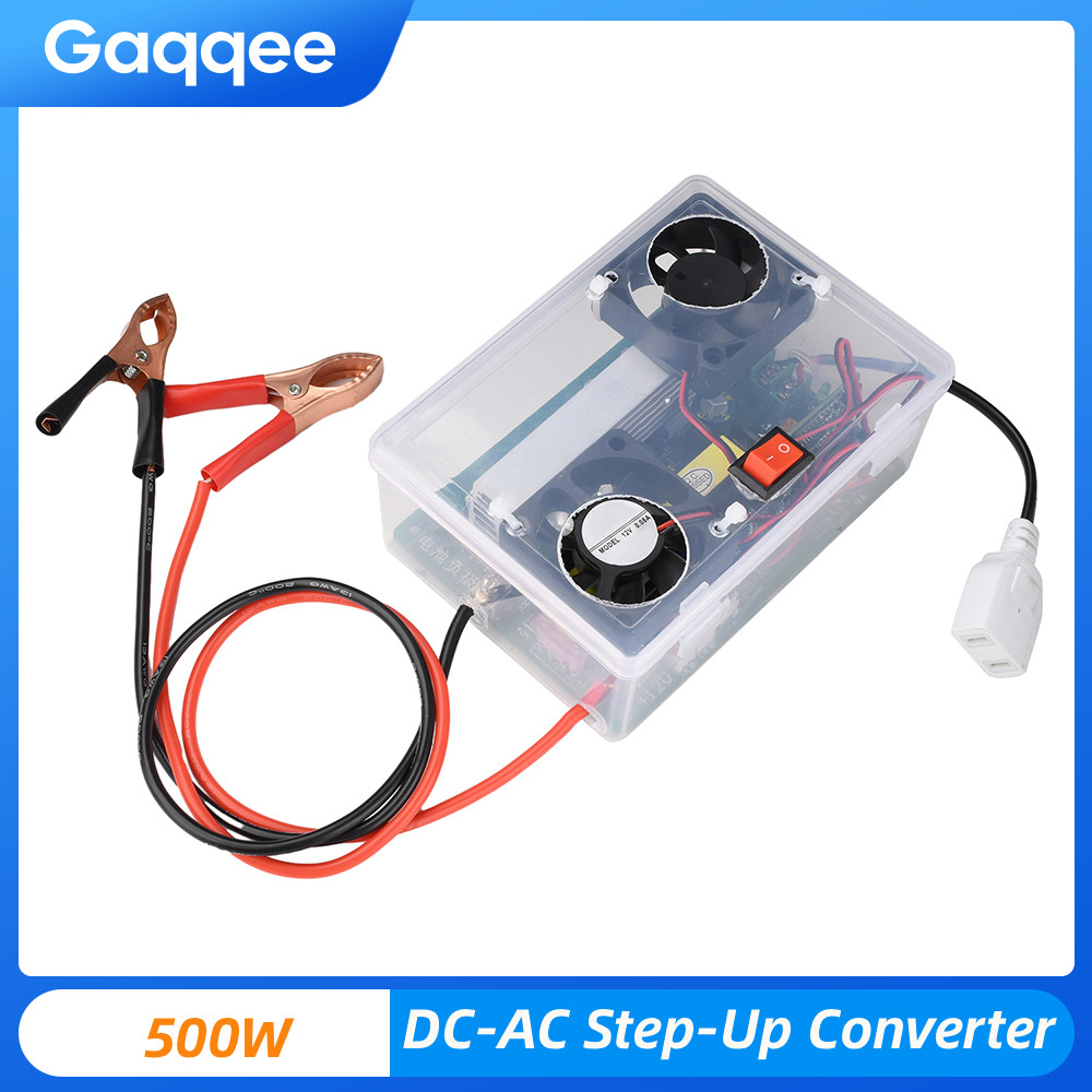 BARU DC 12-14.5V to AC 220V Inverter Module Converter High-Power 500W DC-AC Step-Up Transformer Modu