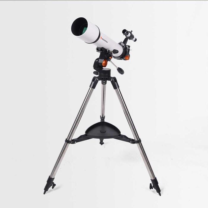 Teropong Bintang Astronomical Star Trang Celestron Camping Berkemah - Sctw-70 Zoom 1000X