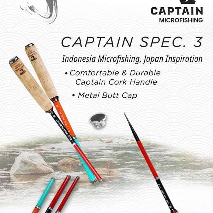 tegek captain spec 3 Carbon micro fishing JDM