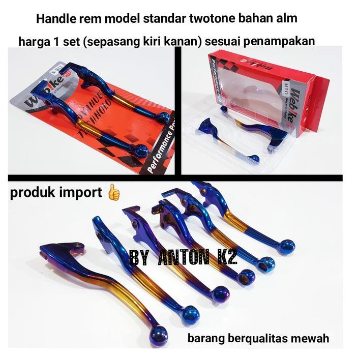 Ada Stok HANDLE REM TWOTONE VARIASI MOTOR BEAT KARBU-BEAT-N MAX-NMAX NEW 2020