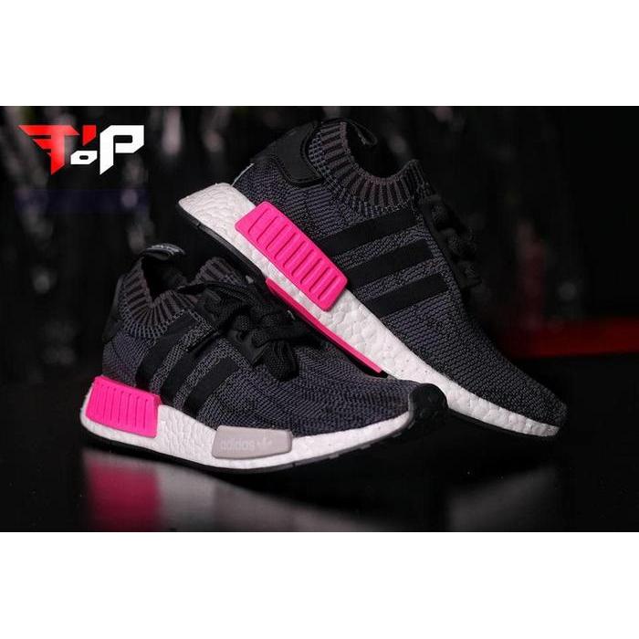 TERMURAH NMD R1 W PRIMEKNIT CORE BLACK SHOCK PINK (BB 2364) PROMO