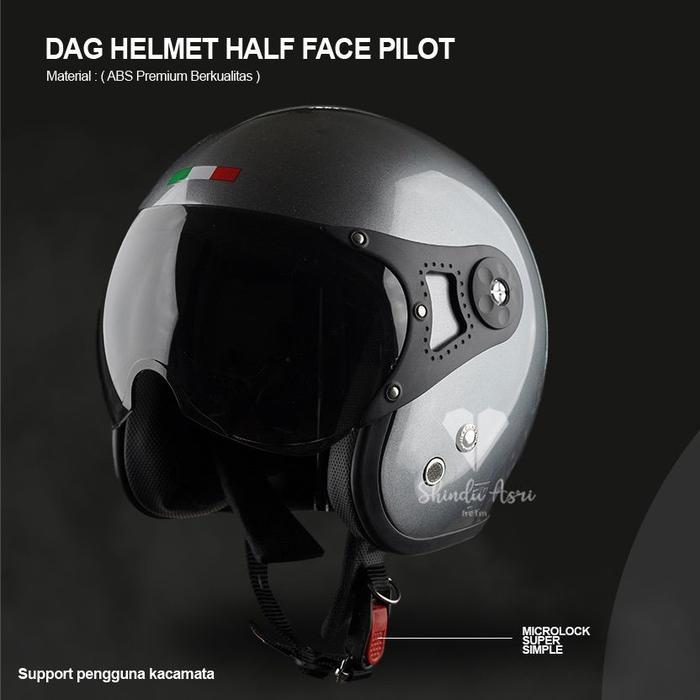 Helm Pilot Italy Dag Original