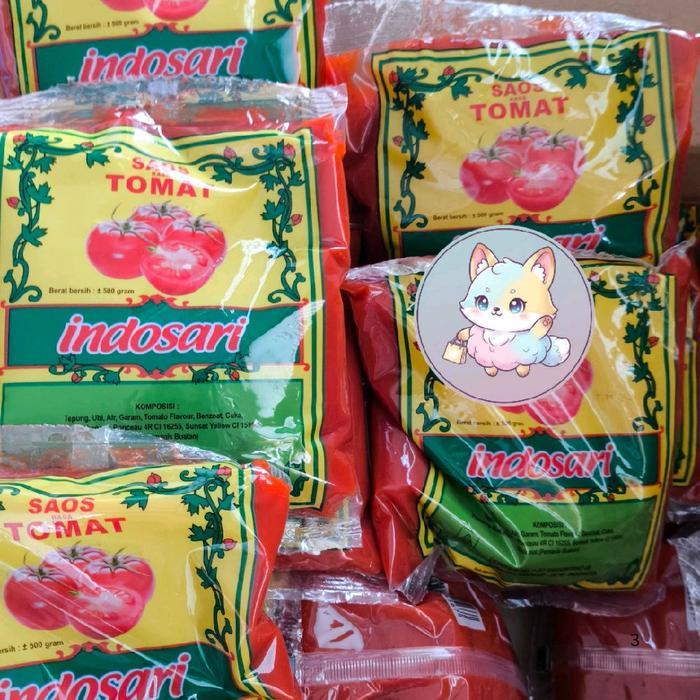 NEW Saos tomat Rimba ria kemasan sachet 500gram