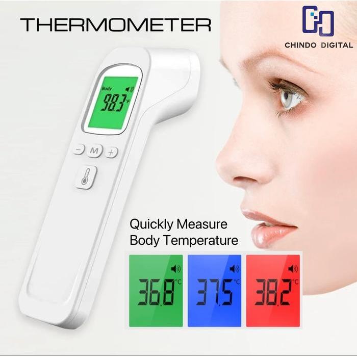 Onemed Medika - Thermogun Termometer Suhu Tubuh Digital Termometer Inframerah Termometer Non Contact