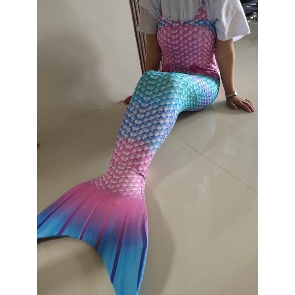kostum mermaid dewasa & anak balita