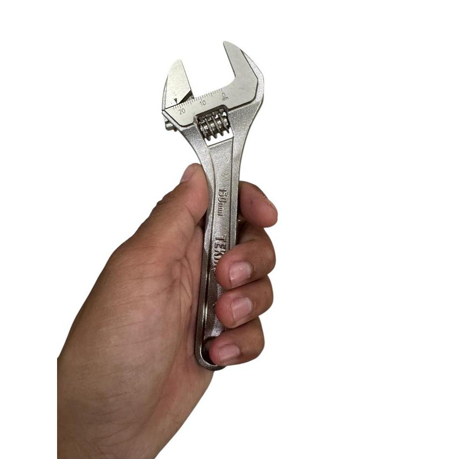 KUNCI INGGRIS 06 INCH TEKIRO /KUNCI INGGRIS / TOOLS - ALAT PERKAKAS kunci inggris kecil kunci