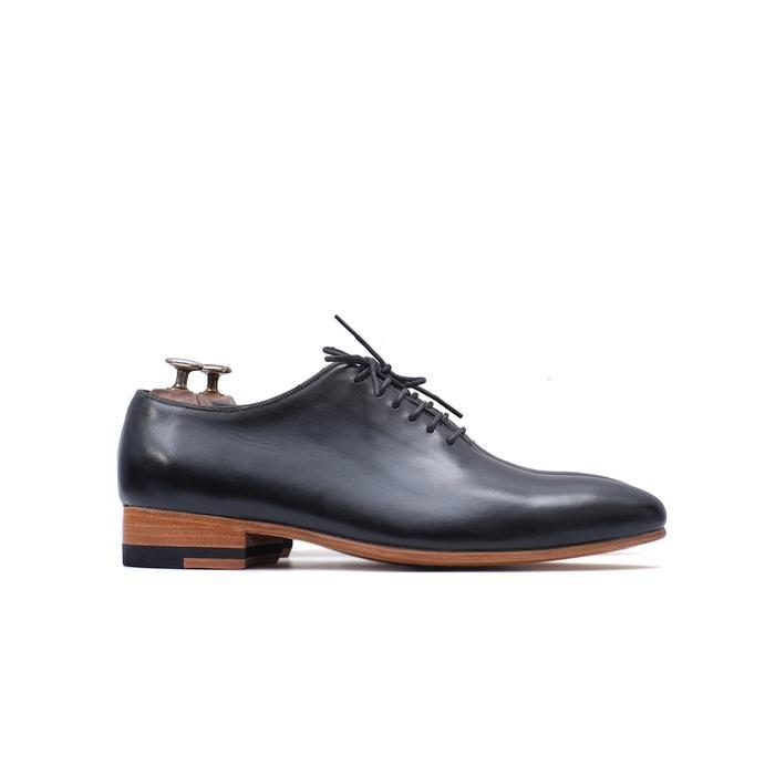 Kulit Pria Oxford Sepatu Kulit Pria Oxford Koku Footwear Evan Classic Hitam Black - 39 Oxford Koku F