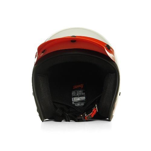 Bloods Reg Helmet Serpent Helmet Red White