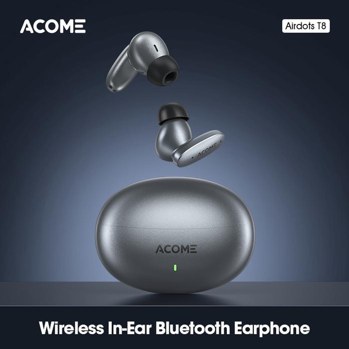 Promo Bisa CodAcome Tws Gaming T8 Tws Anti Delay Low Latency 60 Ms / Headset Wireless Earphone