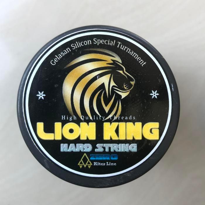 Benang Gelasan Senar Mati Lion King Hard String Special Turnamen Tajam