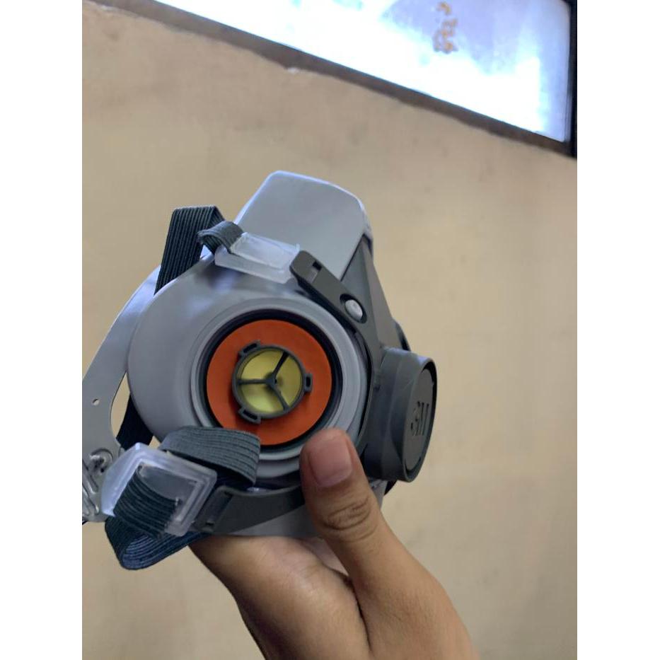 "New" Masker 3M 6200/ 07025 Half Face Mask