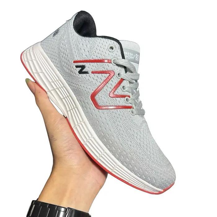 Sepatu Sport NB / Shoes Pria Wanita abu Elegan / Sepatu Running Outdoor