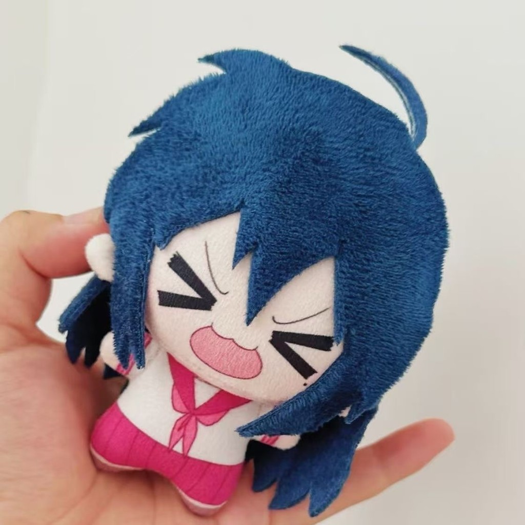 New 10cm Lucky Star Plush Toys Cute Soft Stuffed Anime Izumi Konata Fumo Dolls For Kid Birthday