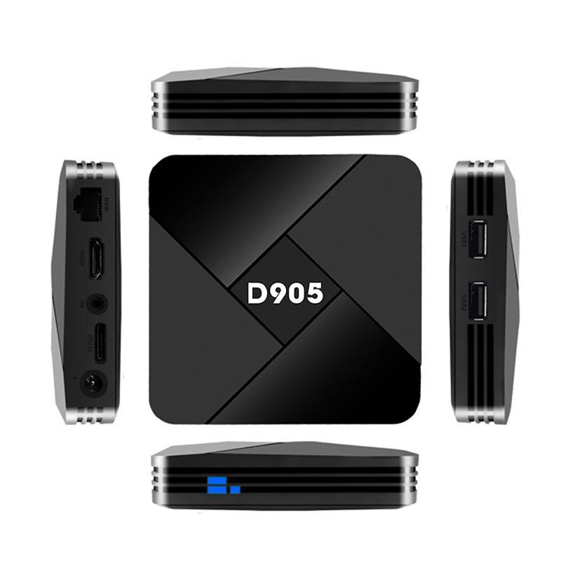 D905 Smart Tv Box Andorid 11.1 Amlogic S905L ARM Cortex-A53 2.4G 4K 2G 16G H.265 Set Top Box Media