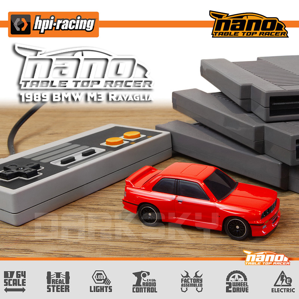 HPI 160990 160991 1:64 NANO-TTR 1/64 Mirco RC Remote Control Model On-road Car Desktop Adult