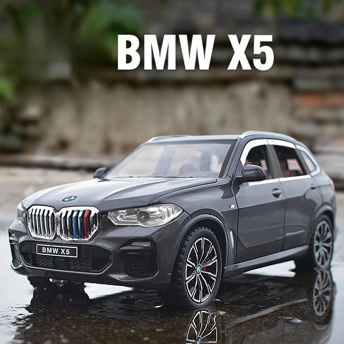 Diecast BMW X5 Miniatur Mobil Skala 1:24