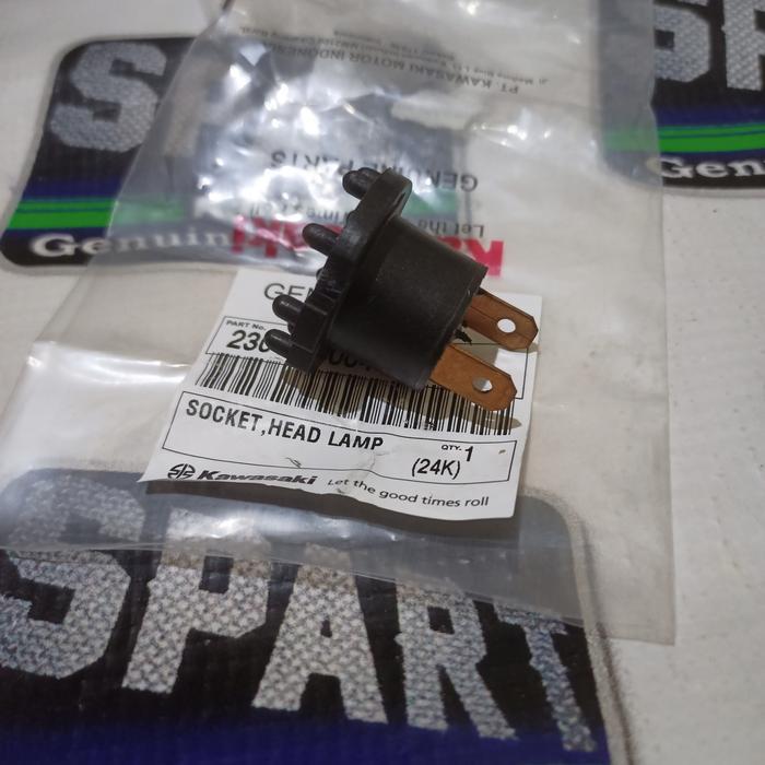 Soket Socket Dudukan Bohlam Lampu Depan Z 250Fi Z250Fi Original