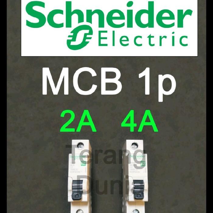 TERLARIS MCB Schneider 1p 2a MCB Schneider 1p 4a MCB Schneider 2a MCB Schneider READY