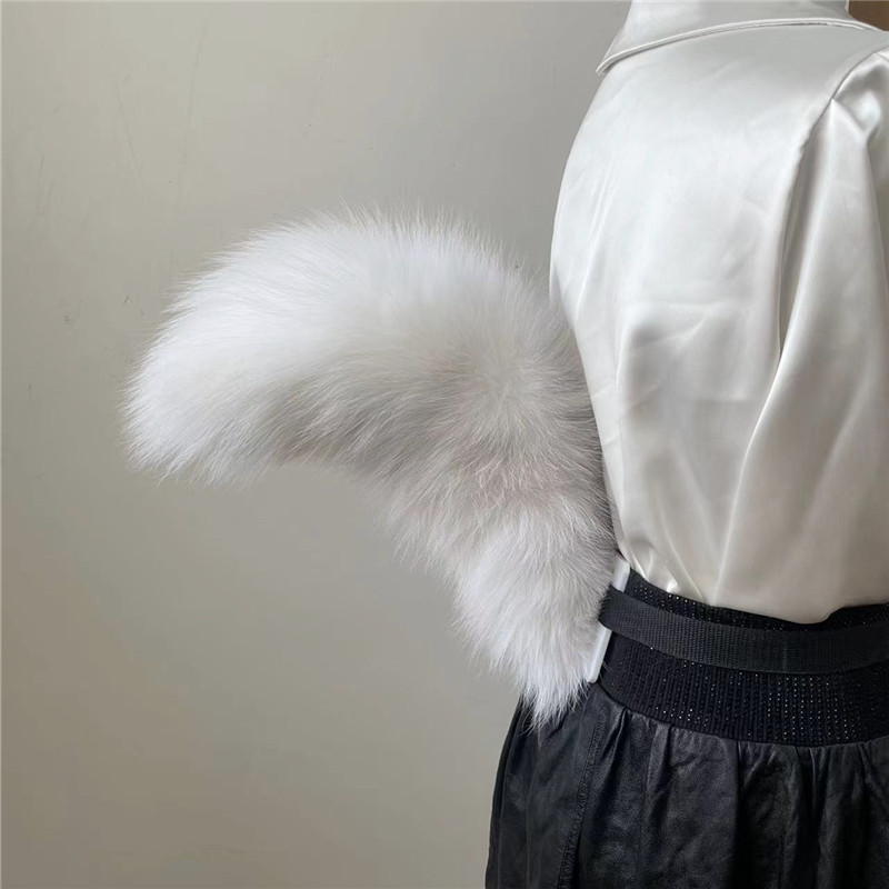 Cosplay Props Fox Tail Artificial Plush Fox Tail Sexy Adjustable Belt Anime Accessories Cosplay