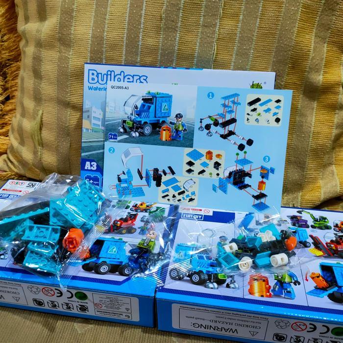 MAINAN BLOCK SUSUN-LEGO-TRUK LEGO-BRICKS
