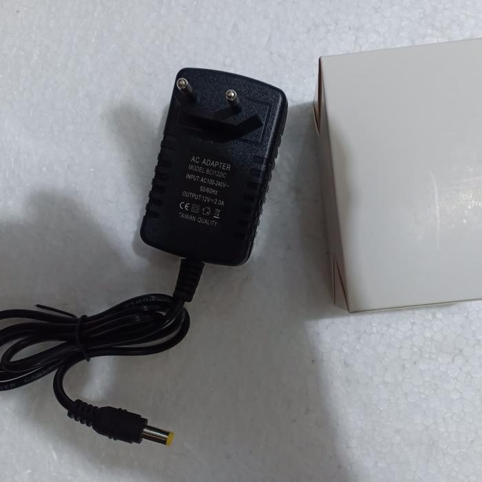 NEW adaptor dvr 4 Ch 2A 12V camera cctv / adaptor led strip 2 ampere murni