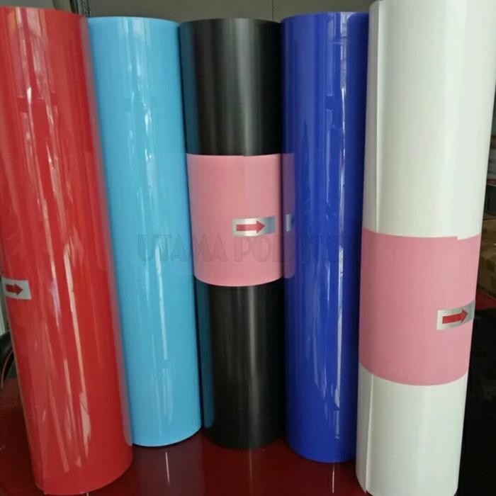 Polyflex PU Korea Meteran untuk Sablon Cutting - Lebih Tipis Soft Elastis - Warna Basic