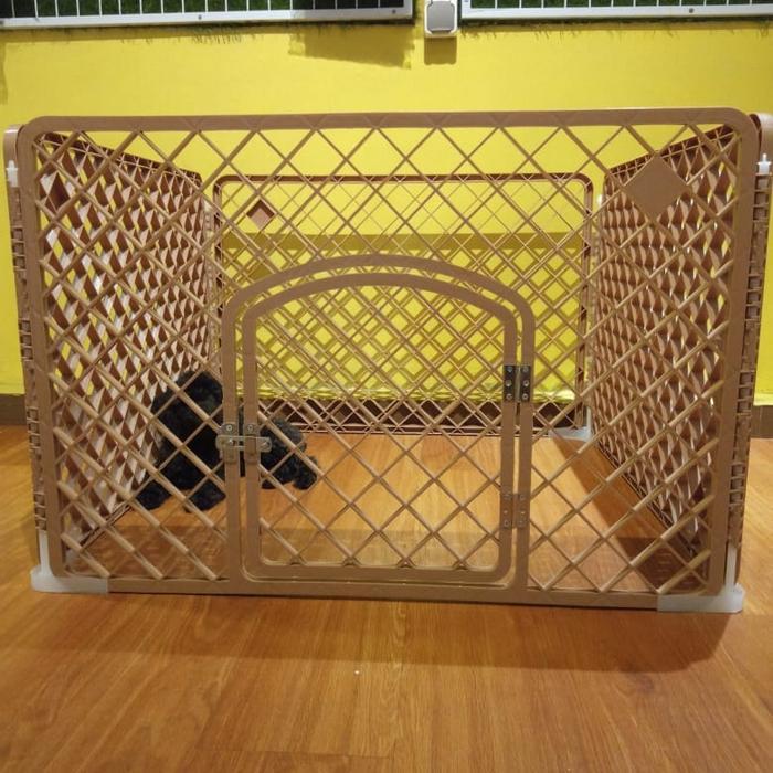 Kandang Pagar Anjing Kecil Medium - Kandang Hewan Pet Dog